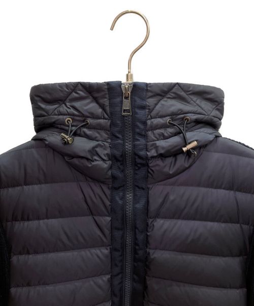MONCLER（モンクレール）MONCLER (モンクレール) ダウンニットカーディガン ネイビー サイズ:Lの古着・服飾アイテム