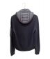 MONCLER (モンクレール) ダウンニットカーディガン ネイビー サイズ:L：69800円