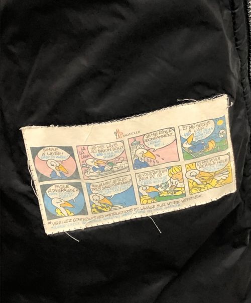 MONCLER（モンクレール）MONCLER (モンクレール) ダウンコート ブラック サイズ:2の古着・服飾アイテム