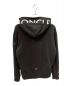 MONCLER (モンクレール) フーデットロゴハーフジップパーカー ブラック サイズ:M：47800円