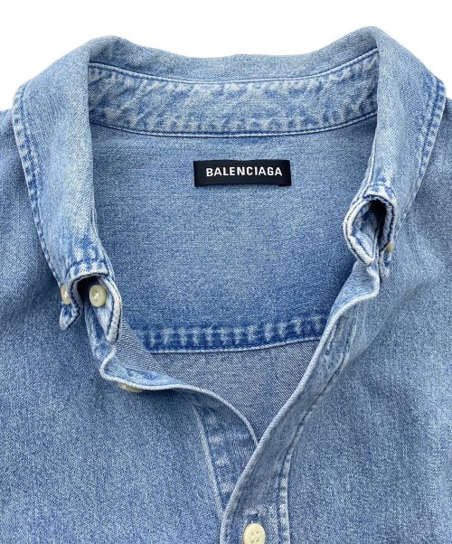 BALENCIAGA（バレンシアガ）BALENCIAGA (バレンシアガ) デニムシャツ サイズ:Mの古着・服飾アイテム