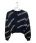 BALENCIAGA（バレンシアガ）の古着「ロゴニット」｜ブラック