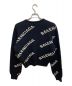BALENCIAGA (バレンシアガ) ロゴニット ブラック サイズ:36：52800円