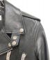 中古・古着 Saint Laurent Paris (サンローランパリ) L17/ライダースジャケット ブラック サイズ:42：168000円