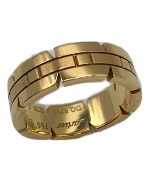 Cartier（カルティエ）Cartier (カルティエ) K18YGタンクリング サイズ:11号の古着・服飾アイテム