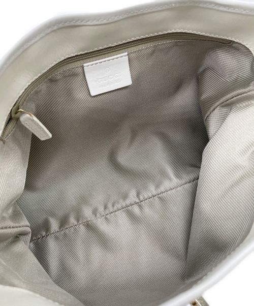 GUCCI（グッチ）GUCCI (グッチ) ワンショルダーバッグ スカイブルー×ホワイト サイズ:-の古着・服飾アイテム