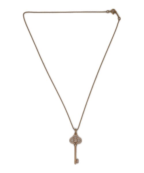TIFFANY & Co.（ティファニー）TIFFANY & Co. (ティファニー) クラウンキーチャーム ダイヤモンドネックレスの古着・服飾アイテム