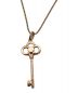 TIFFANY & Co. (ティファニー) クラウンキーチャーム ダイヤモンドネックレス：188000円