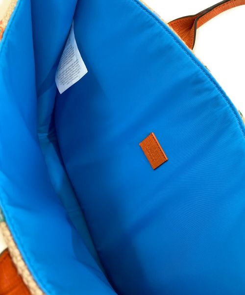 GUCCI（グッチ）GUCCI (グッチ) チルドレンズGGサイケデリック トートバッグ オレンジの古着・服飾アイテム