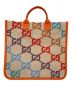 GUCCI (グッチ) チルドレンズGGサイケデリック トートバッグ オレンジ：69800円