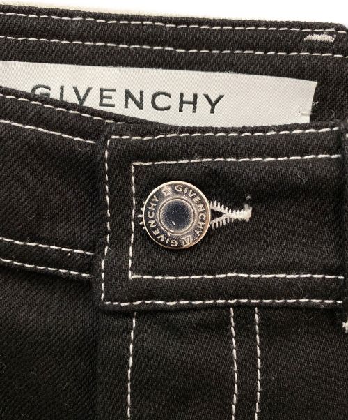 GIVENCHY（ジバンシィ）GIVENCHY (ジバンシィ) デニムサロペット ブラック サイズ:31の古着・服飾アイテム