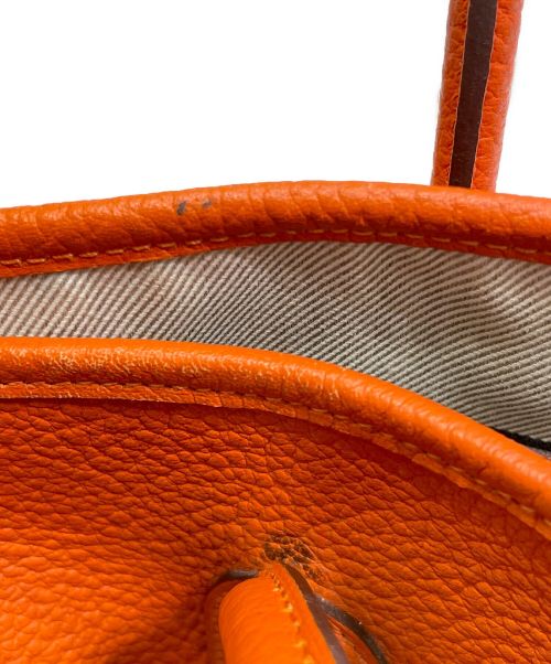 HERMES（エルメス）HERMES (エルメス) ガーデンパーティPM オレンジ サイズ:PMの古着・服飾アイテム