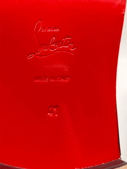 Christian Louboutin（クリスチャン・ルブタン）Christian Louboutin (クリスチャン・ルブタン) Samson ブラック サイズ:SIZE 41の古着・服飾アイテム