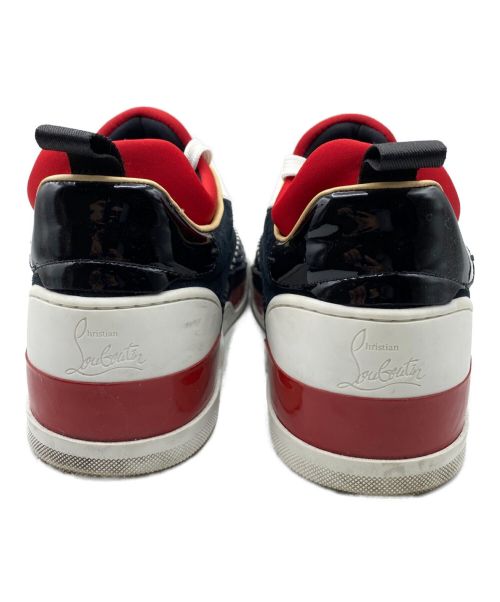 Christian Louboutin（クリスチャン・ルブタン）Christian Louboutin (クリスチャン・ルブタン) Aurelian ホワイト×レッド サイズ:39の古着・服飾アイテム