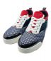Christian Louboutin（クリスチャン・ルブタン）の古着「Aurelian」｜ホワイト×レッド