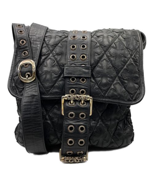 CHROME HEARTS（クロムハーツ）CHROME HEARTS (クロムハーツ) ジーベンダー セメタリークロスパッチ レザー バッグ サイズ:-の古着・服飾アイテム