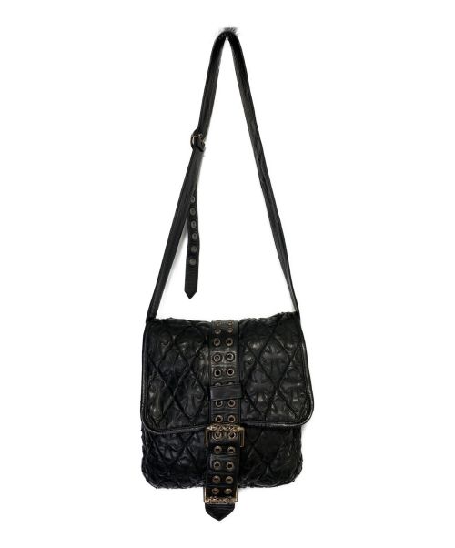CHROME HEARTS（クロムハーツ）CHROME HEARTS (クロムハーツ) ジーベンダー セメタリークロスパッチ レザー バッグ サイズ:-の古着・服飾アイテム