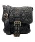 CHROME HEARTS（クロムハーツ）の古着「ジーベンダー セメタリークロスパッチ レザー バッグ」