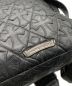 中古・古着 CHROME HEARTS (クロムハーツ) ジーベンダー セメタリークロスパッチ レザー バッグ サイズ:-：358000円