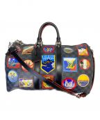 LOUIS VUITTONルイ ヴィトン）の古着「ダミエ・グラフィット LV アルプス キーポル バンドリエール 45」