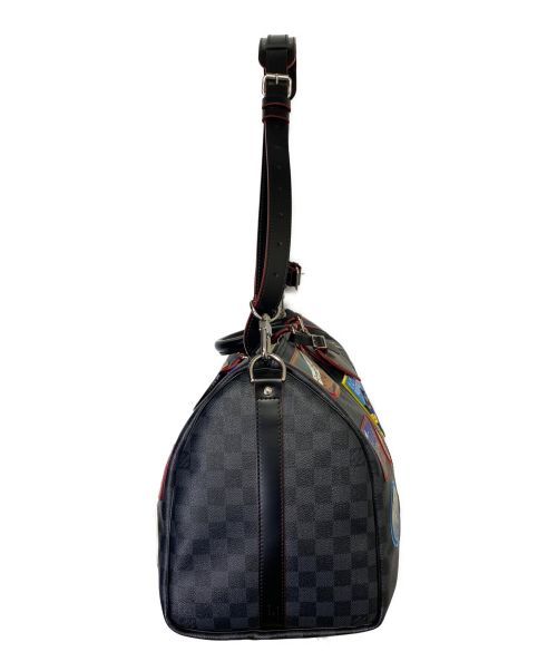 LOUIS VUITTON（ルイ ヴィトン）LOUIS VUITTON (ルイ ヴィトン) ダミエ・グラフィット LV アルプス キーポル バンドリエール 45 サイズ:-の古着・服飾アイテム