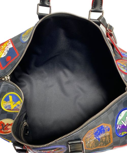 LOUIS VUITTON（ルイ ヴィトン）LOUIS VUITTON (ルイ ヴィトン) ダミエ・グラフィット LV アルプス キーポル バンドリエール 45 サイズ:-の古着・服飾アイテム