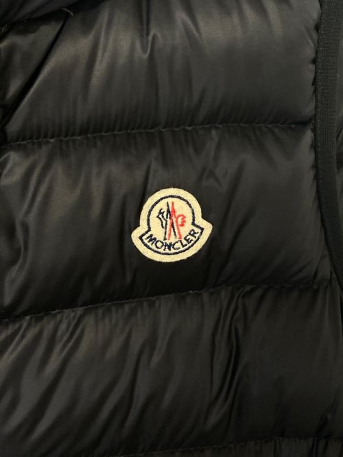 MONCLER（モンクレール）MONCLER (モンクレール) RAYGILET ブラック サイズ:4の古着・服飾アイテム