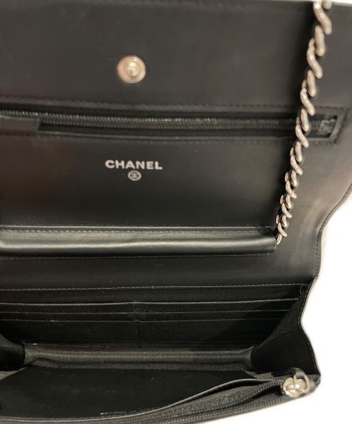 CHANEL（シャネル）CHANEL (シャネル) チェーンウォレット ブラック サイズ:-の古着・服飾アイテム