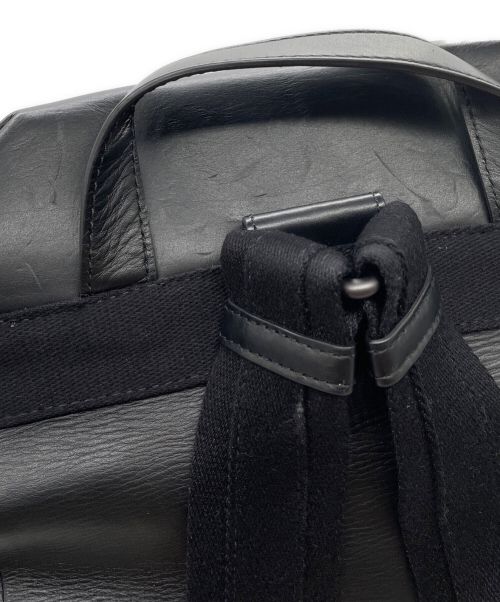 BOTTEGA VENETA（ボッテガベネタ）BOTTEGA VENETA (ボッテガベネタ) レザーバックパック ブラック サイズ:-の古着・服飾アイテム