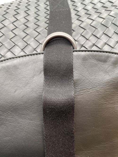 BOTTEGA VENETA（ボッテガベネタ）BOTTEGA VENETA (ボッテガベネタ) レザーバックパック ブラック サイズ:-の古着・服飾アイテム