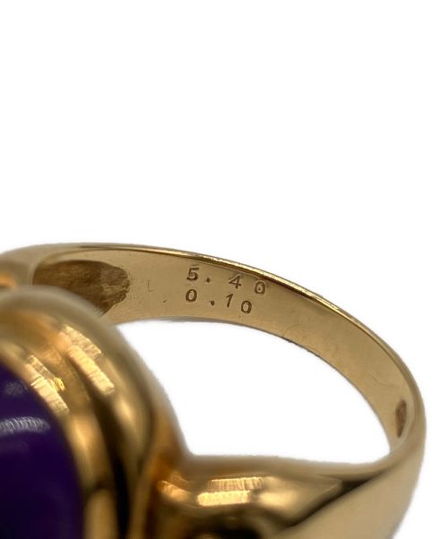 NO BRAND JEWELRY（ノーブランドジュエリー）NO BRAND JEWELRY (ノーブランドジュエリー) アメジストリング サイズ:13号の古着・服飾アイテム