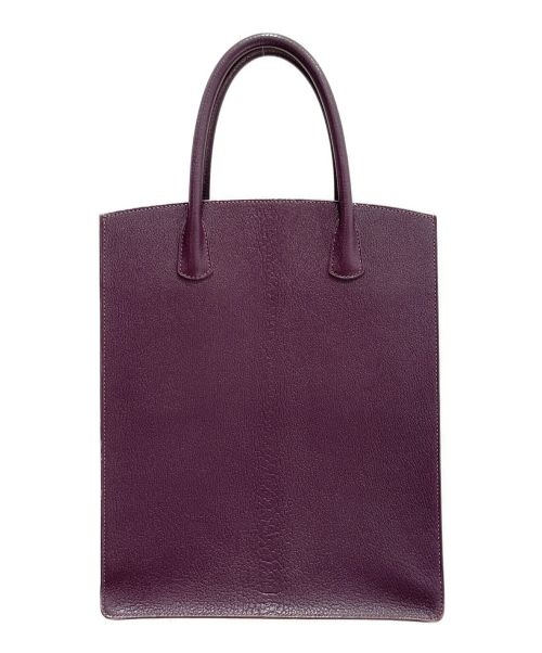 HERMES（エルメス）HERMES (エルメス) ホワイトバスアップ パープル サイズ:-の古着・服飾アイテム