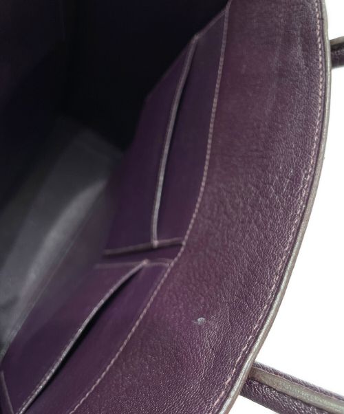 HERMES（エルメス）HERMES (エルメス) ホワイトバスアップ パープル サイズ:-の古着・服飾アイテム