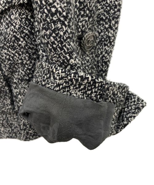 CHANEL（シャネル）CHANEL (シャネル) ツイードジャケット グレー サイズ:38の古着・服飾アイテム