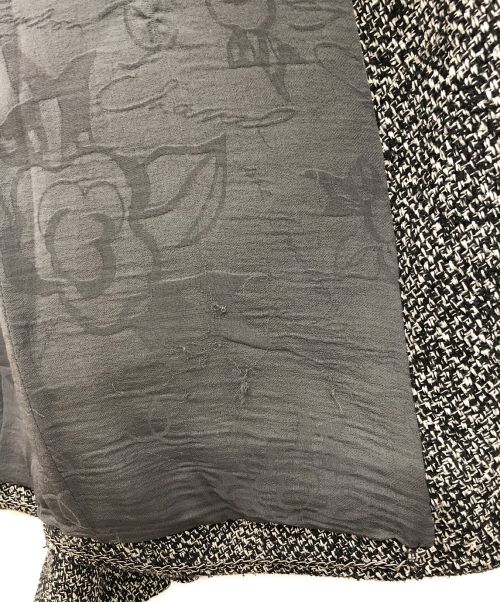 CHANEL（シャネル）CHANEL (シャネル) ツイードジャケット グレー サイズ:38の古着・服飾アイテム