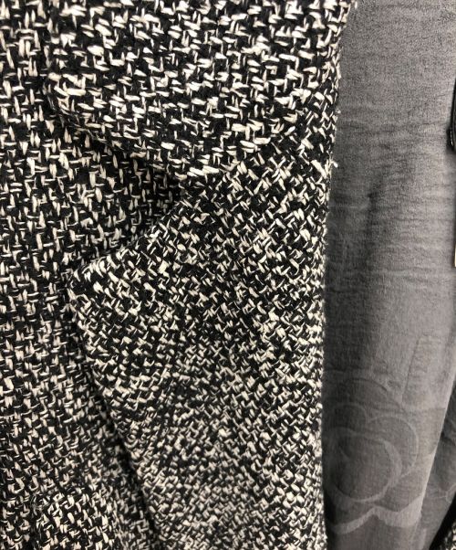 CHANEL（シャネル）CHANEL (シャネル) ツイードジャケット グレー サイズ:38の古着・服飾アイテム