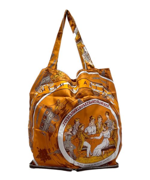 HERMES（エルメス）HERMES (エルメス) シルキーポップ ブラウンの古着・服飾アイテム