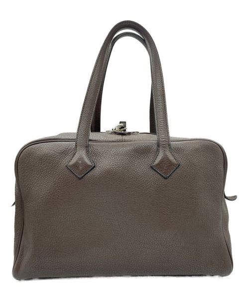 HERMES（エルメス）HERMES (エルメス) ヴィクトリア35 ブラウン サイズ:35の古着・服飾アイテム