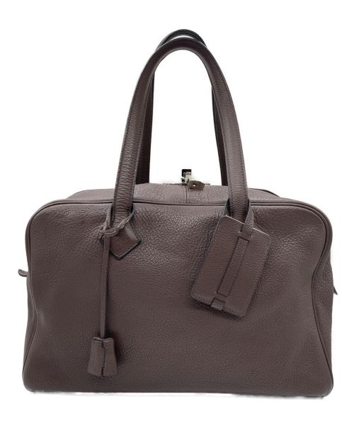 HERMES（エルメス）HERMES (エルメス) ヴィクトリア35 ブラウン サイズ:35の古着・服飾アイテム