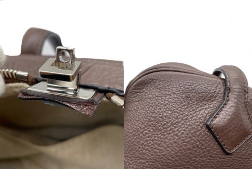HERMES（エルメス）HERMES (エルメス) ヴィクトリア35 ブラウン サイズ:35の古着・服飾アイテム