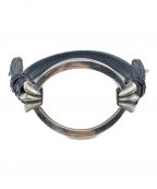 CHROME HEARTSクロムハーツ）の古着「Open Oval Leather Bracelet」