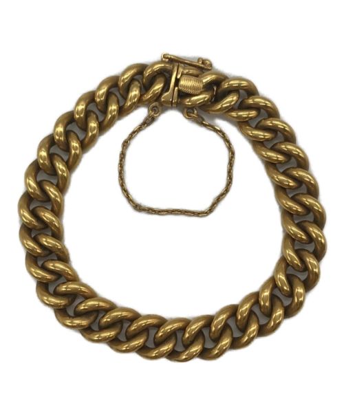 NO BRAND JEWELRY（ノーブランドジュエリー）NO BRAND JEWELRY (ノーブランドジュエリー) K18チェーンブレスレット サイズ:-の古着・服飾アイテム
