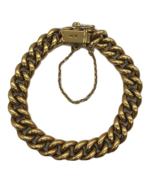 NO BRAND JEWELRY（ノーブランドジュエリー）NO BRAND JEWELRY (ノーブランドジュエリー) K18チェーンブレスレット サイズ:-の古着・服飾アイテム