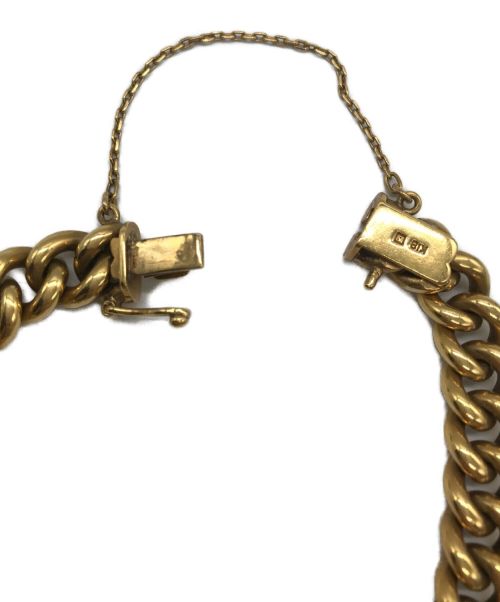 NO BRAND JEWELRY（ノーブランドジュエリー）NO BRAND JEWELRY (ノーブランドジュエリー) K18チェーンブレスレット サイズ:-の古着・服飾アイテム