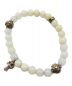 CHROME HEARTS (クロムハーツ) 6mm BEAD CHクロスチャーム ブレスレット サイズ:-：32800円