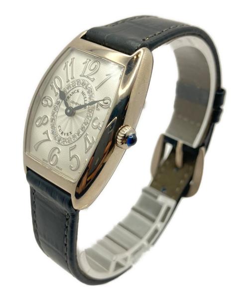 FRANCK MULLER（フランクミュラー）FRANCK MULLER (フランクミュラー) トノウ カーベックス K18WG/ダイヤ サイズ:24の古着・服飾アイテム
