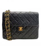 CHANELシャネル）の古着「マトラッセ20」｜ブラック