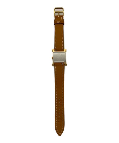 HERMES（エルメス）HERMES (エルメス) Hウォッチ ゴールドの古着・服飾アイテム