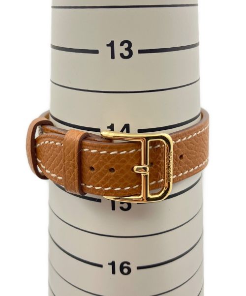 HERMES（エルメス）HERMES (エルメス) Hウォッチ ゴールドの古着・服飾アイテム