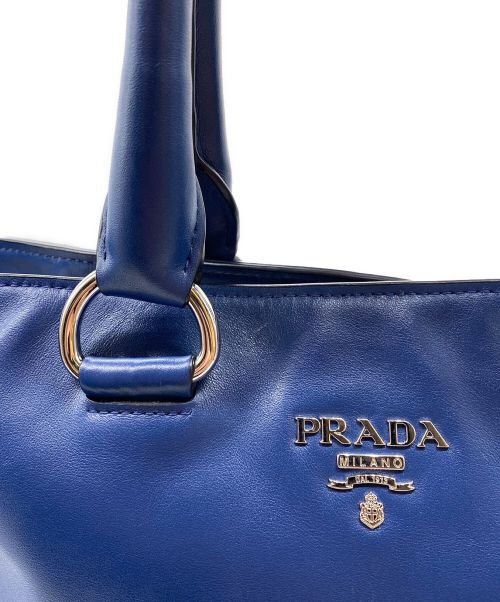 PRADA（プラダ）PRADA (プラダ) 2WAYショルダーバッグ ブルー サイズ:-の古着・服飾アイテム